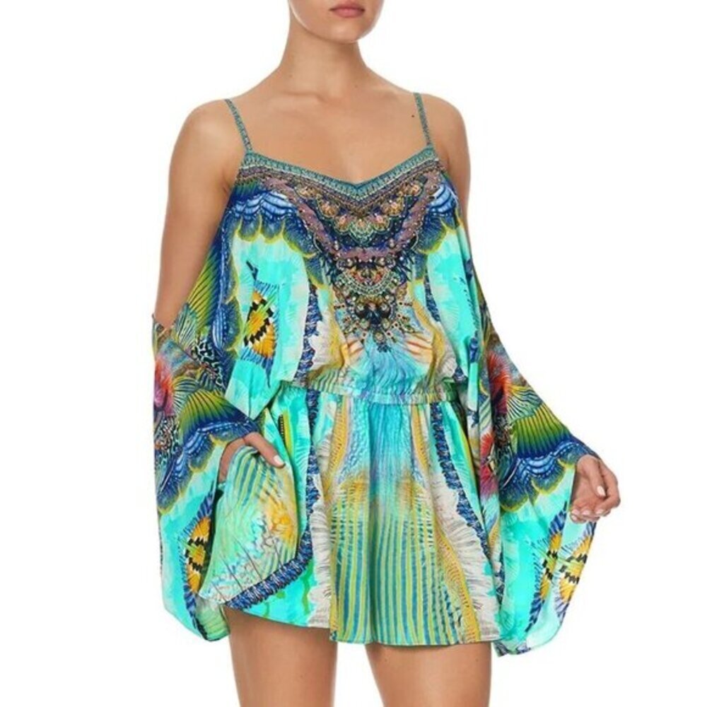 Camilla Reef Warrior Drop Shoulder Romper Playsuit Size XS - Picture 8 of 17